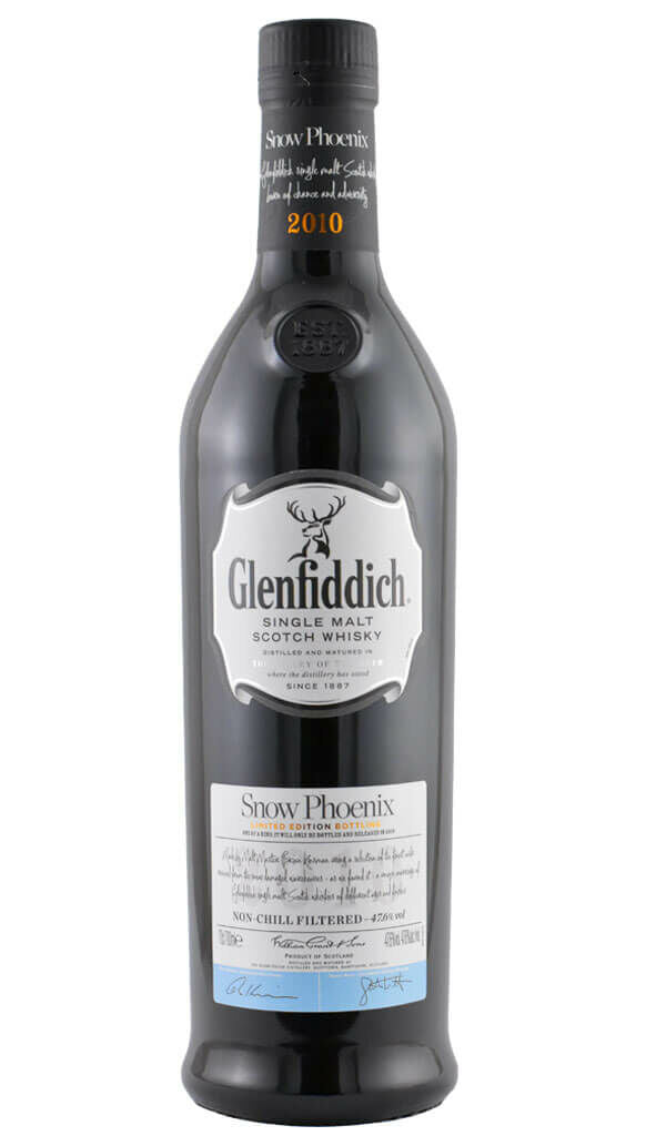 Find out more or buy Glenfiddich 'Snow Phoenix' Single Malt Scotch Whisky 2010 700ml (Limited Edition) online at Wine Sellers Direct - Australia’s independent liquor specialists.