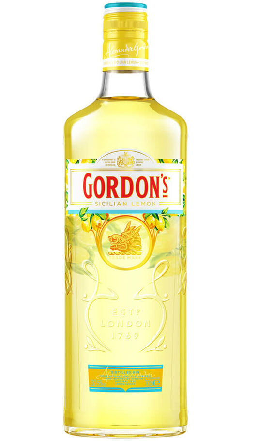 Find out more or buy Gordon's Sicilian Lemon Gin 700mL online at Wine Sellers Direct - Australia’s independent liquor specialists.