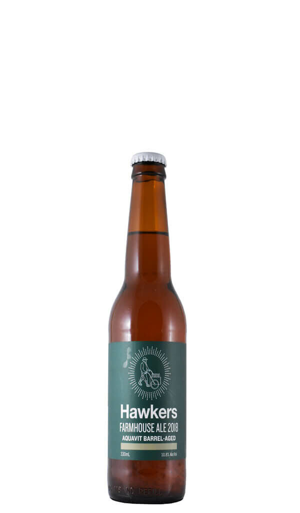 Hawkers Farmhouse Ale 2018 Aquavit Barrel Aged 330ml - Wine Sellers Direct