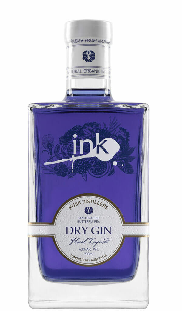 Find out more or buy Ink Gin 700mL (Husk Distillery) online at Wine Sellers Direct - Australia’s independent liquor specialists.