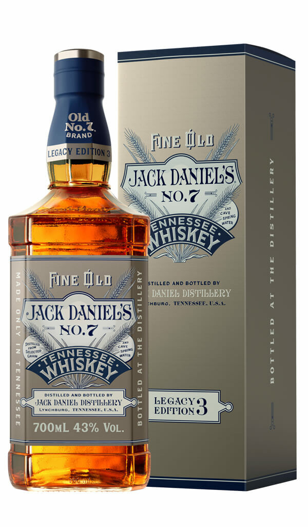 Find out more or buy Jack Daniel's Old No 7 Legacy Edition 3 Tennessee Whiskey 700mL online at Wine Sellers Direct - Australia’s independent liquor specialists.
