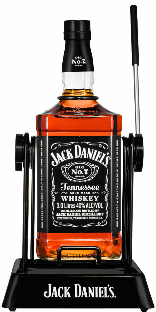 Find out more or buy Jack Daniel's Old No.7 Tennessee Whiskey & Metal Cradle 3Lt (3000ml) online at Wine Sellers Direct - Australia’s independent liquor specialists.