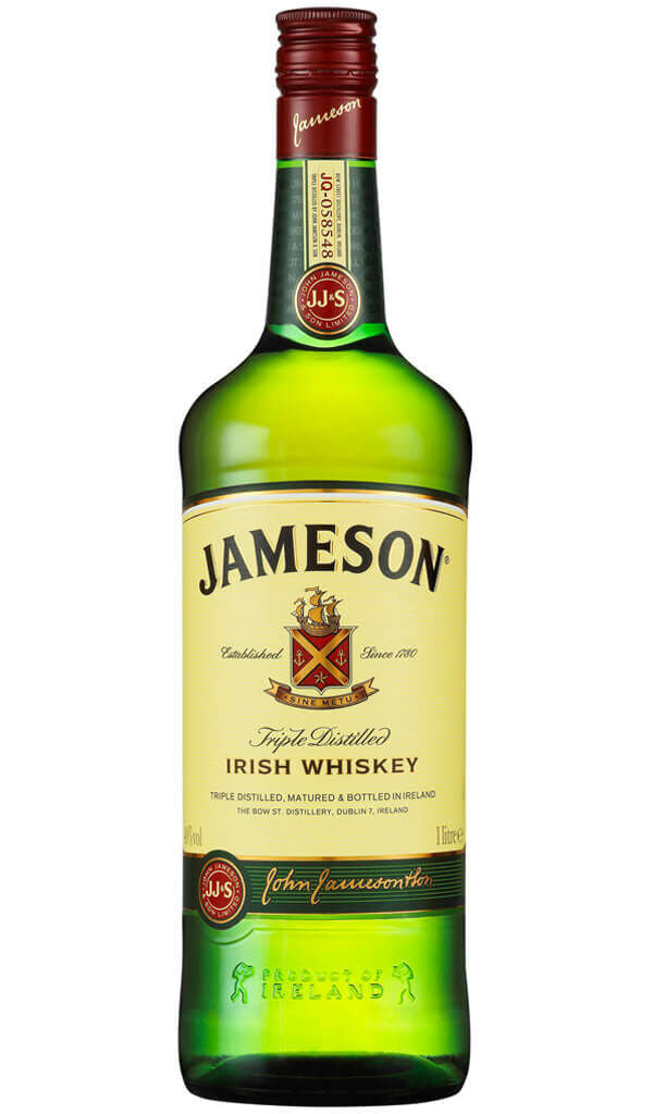 Find out more or buy Jameson Irish Whiskey 1 Litre (Ireland) online at Wine Sellers Direct - Australia’s independent liquor specialists.