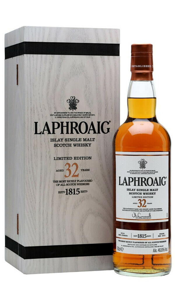 Find out more or buy Laphroaig 32 Year Old Islay Single Malt Whisky 700ml online at Wine Sellers Direct - Australia’s independent liquor specialists.