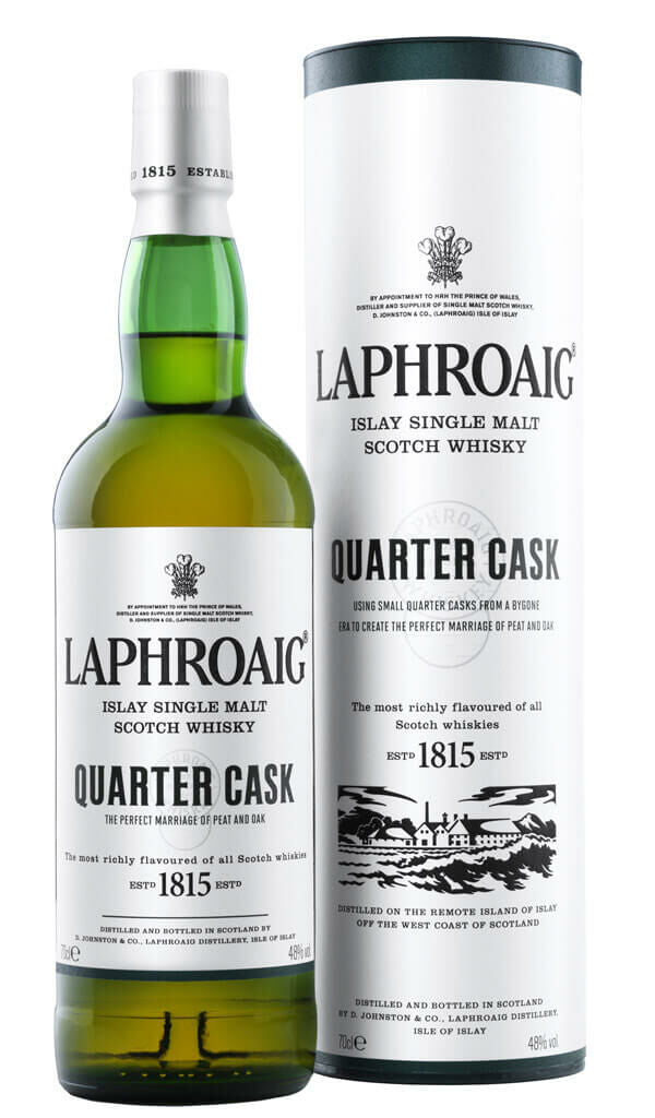 Find out more or buy Laphroaig Quarter Cask Scotch Whisky 700ml online at Wine Sellers Direct - Australia’s independent liquor specialists.