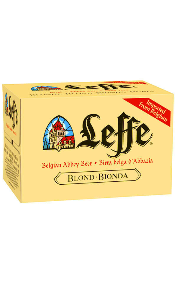 Leffe Blonde Blond Abbey Beer 330ml (24 Stubbies Slab) - Wine Sellers Direct