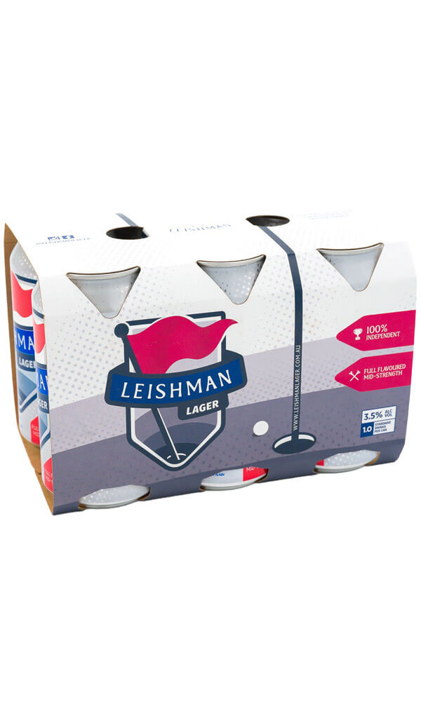 Find out more or buy Leishman Lager 375ml Cans (6 Pack) online at Wine Sellers Direct - Australia’s independent liquor specialists.