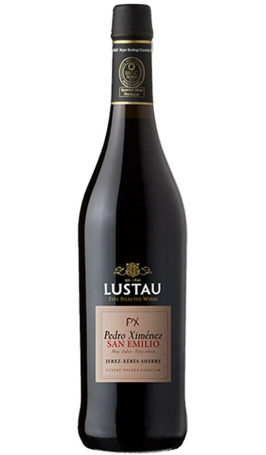 Find out more or buy Lustau Pedro Ximenez San Emilio Sherry 750ml (Spain) online at Wine Sellers Direct - Australia’s independent liquor specialists.