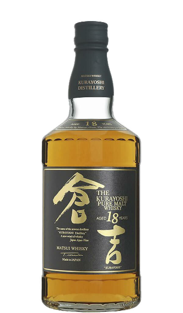 Find out more or buy Matsui The Kurayoshi Pure Malt 18 Year Old 700ml (Japanese Whisky) online at Wine Sellers Direct - Australia’s independent liquor specialists.
