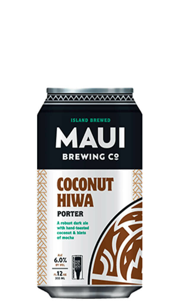 Find out more or buy Maui Brewing Co Coconut Hiwa Porter 355ml online at Wine Sellers Direct - Australia’s independent liquor specialists.