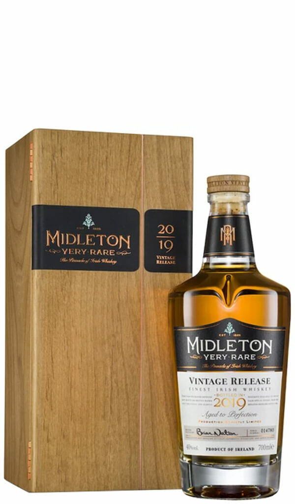 Find out more or buy Midleton Very Rare Vintage Release 2019 Irish Whiskey 700mL online at Wine Sellers Direct - Australia’s independent liquor specialists.