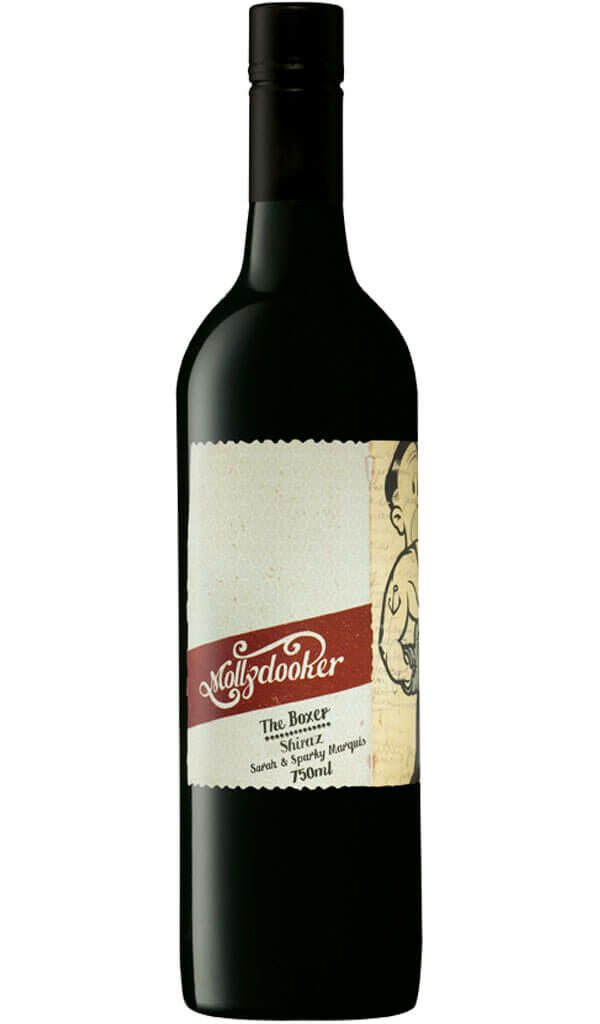 Find out more or buy Mollydooker The Boxer Shiraz 2018 (McLaren Vale, Langhorne Creek) online at Wine Sellers Direct - Australia’s independent liquor specialists.