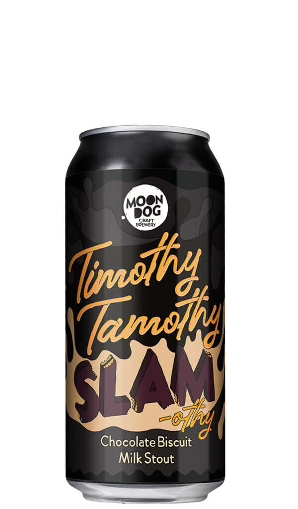 Find out more or buy Moon Dog Timothy Tamothy Slamothy Chocolate Biscuit Milk Stout 440ml online at Wine Sellers Direct - Australia’s independent liquor specialists.