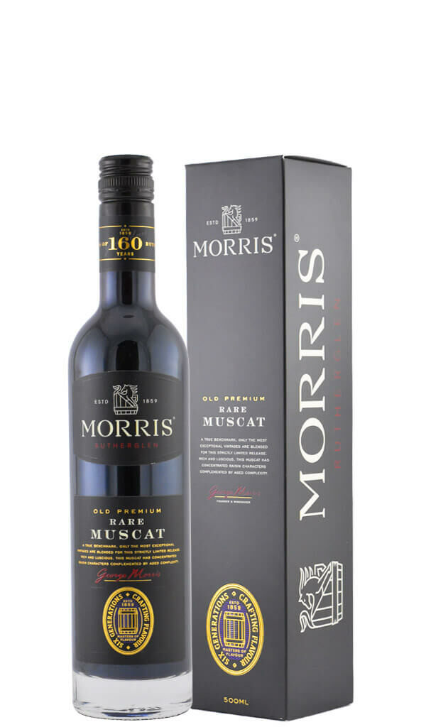 Find out more or buy Morris of Rutherglen 'Old Premium' Rare Liqueur Muscat 500ml online at Wine Sellers Direct - Australia’s independent liquor specialists.