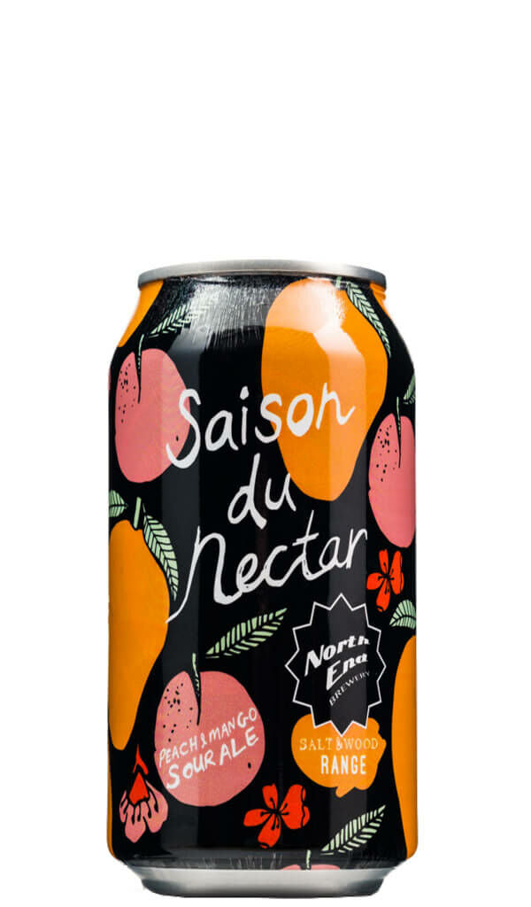 Find out more or buy North End Saison Du Nectar Peach & Mango Sour Ale Salt & Wood Range 330ml online at Wine Sellers Direct - Australia’s independent liquor specialists.