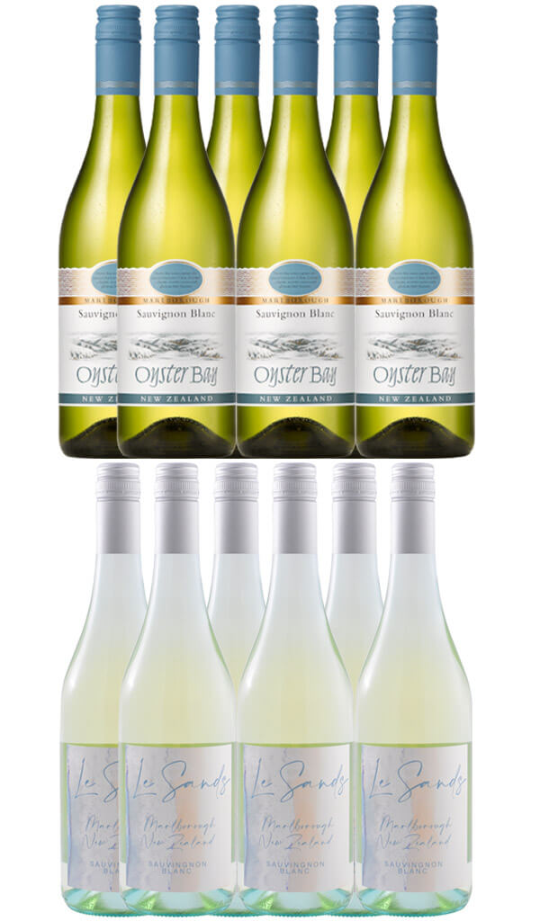 Find out more or buy Oyster Bay & Le Sands Marlborough Sauvignon Blanc Dozen Bundle online at Wine Sellers Direct - Australia’s independent liquor specialists.