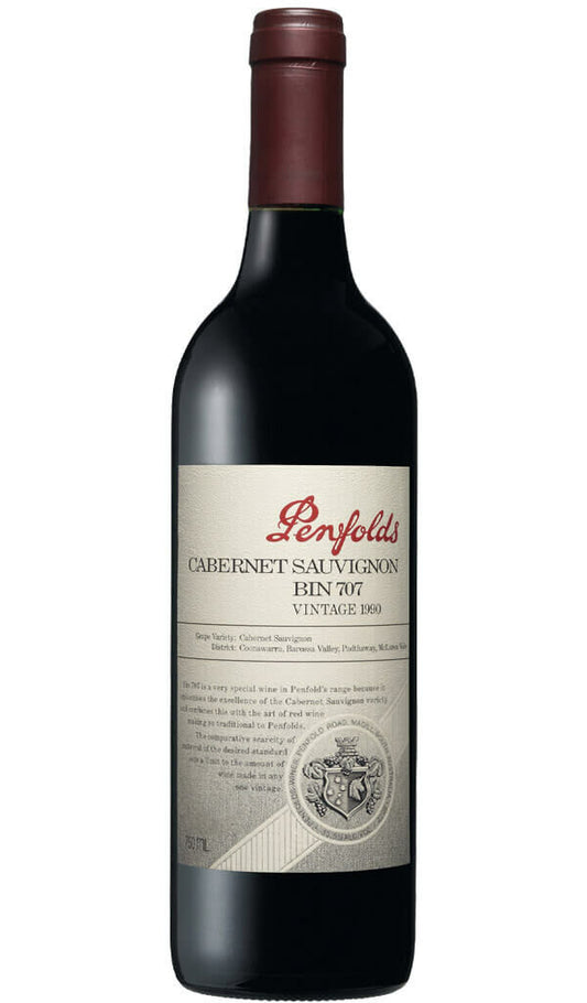 Find out more or buy Penfolds Bin 707 Cabernet Sauvignon 1990 online at Wine Sellers Direct - Australia’s independent liquor specialists.