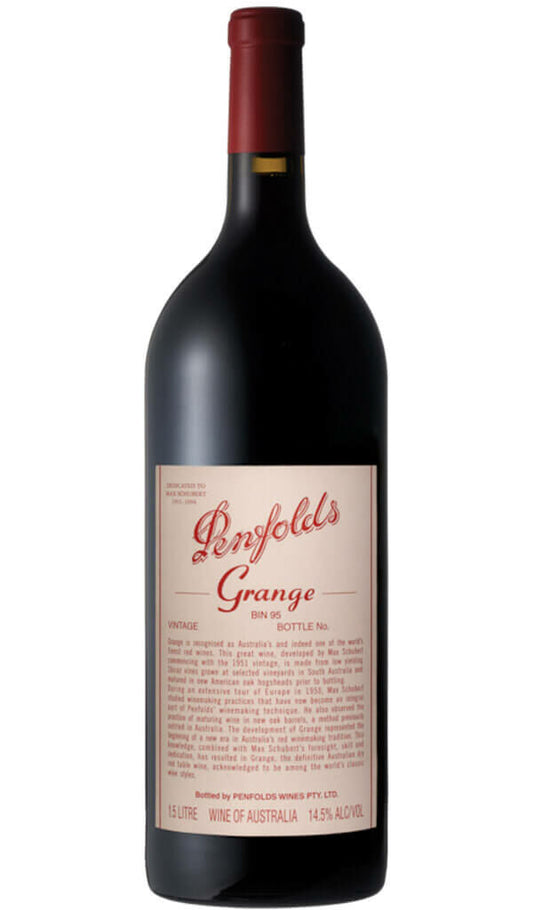 Find out more or buy Penfolds Grange 2001 1.5Lt Magnum online at Wine Sellers Direct - Australia’s independent liquor specialists.