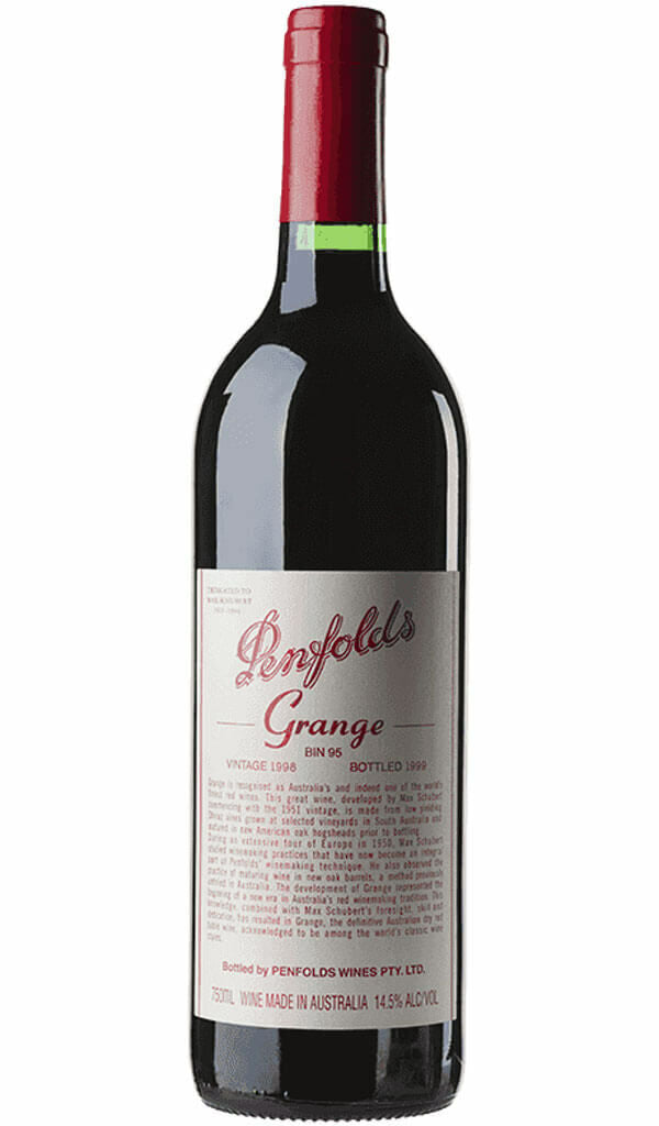 Find out more or buy Penfolds Grange 1998 online at Wine Sellers Direct - Australia’s independent liquor specialists.