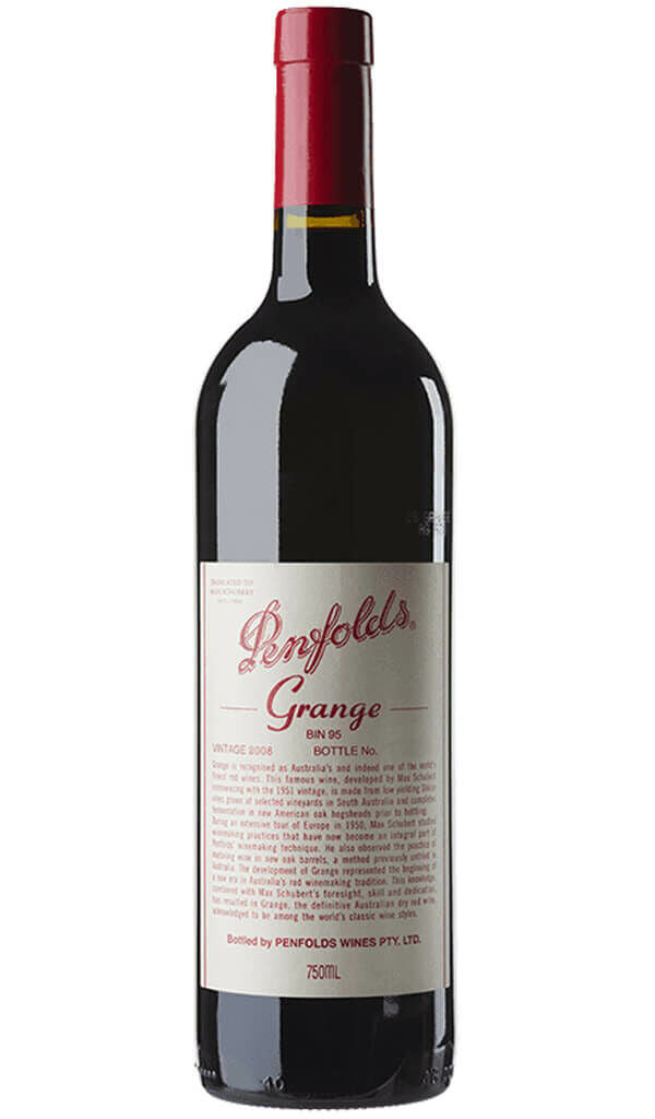 Buy Penfolds Grange 2008 online at Wine Sellers Direct - Australia’s independent liquor specialists.