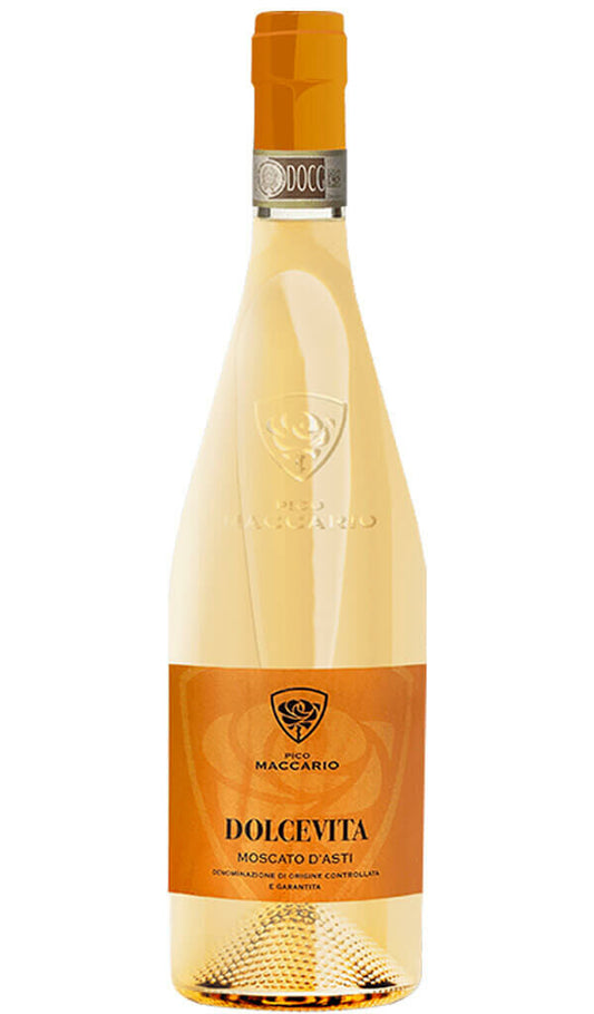 Find out more or buy Pico Maccario Dolcevita Moscato D'Asti DOCG 2020 (Italy) online at Wine Sellers Direct - Australia’s independent liquor specialists.