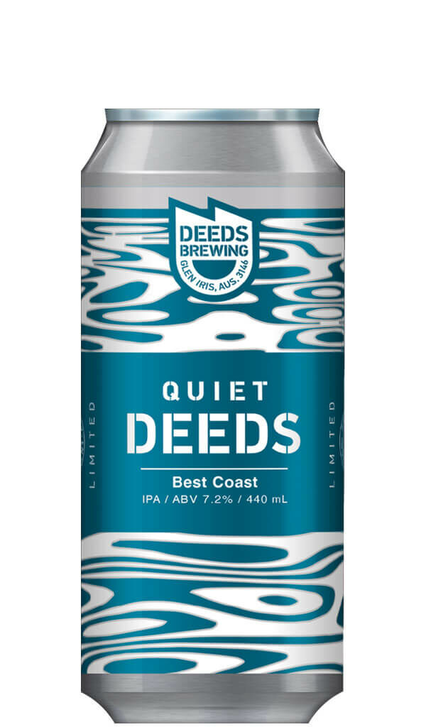 Find out more or buy Quiet Deeds Best Coast West Coast IPA 440ml online at Wine Sellers Direct - Australia’s independent liquor specialists.