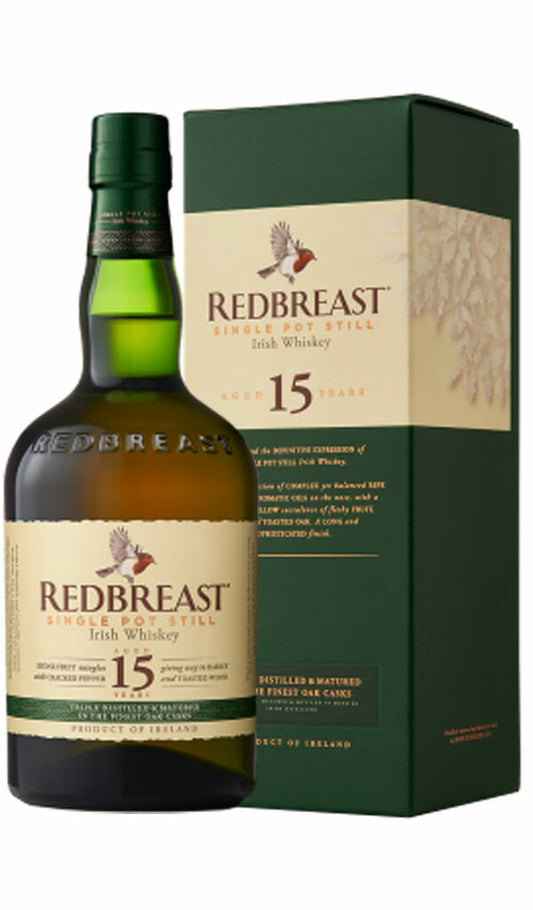 Find out more or buy Redbreast 15 Year Old Single Pot Still Irish Whiskey 700ml online at Wine Sellers Direct - Australia’s independent liquor specialists.