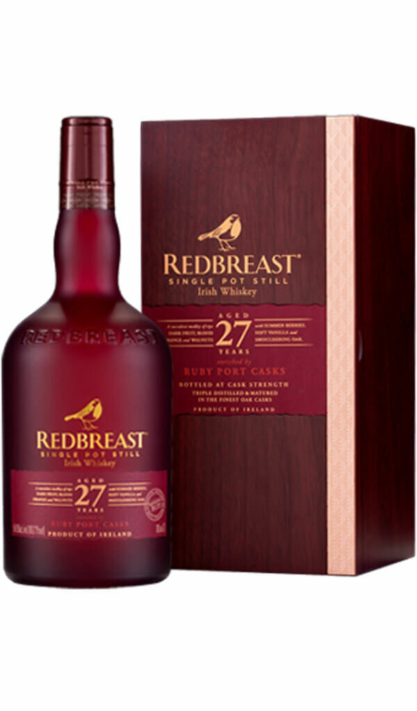 Find out more or buy Redbreast 27 Year Old Ruby Port Casks 700mL (Irish Whiskey) online at Wine Sellers Direct - Australia’s independent liquor specialists.