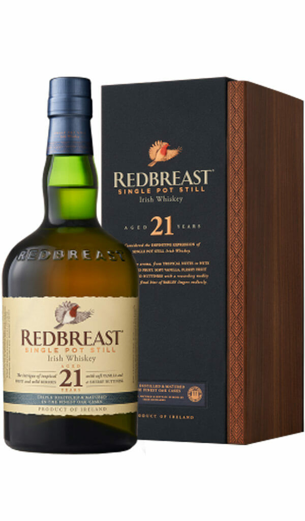 Find out more or buy Redbreast Single Pot Still Irish Whiskey 21 Year Old 700ml online at Wine Sellers Direct - Australia’s independent liquor specialists.