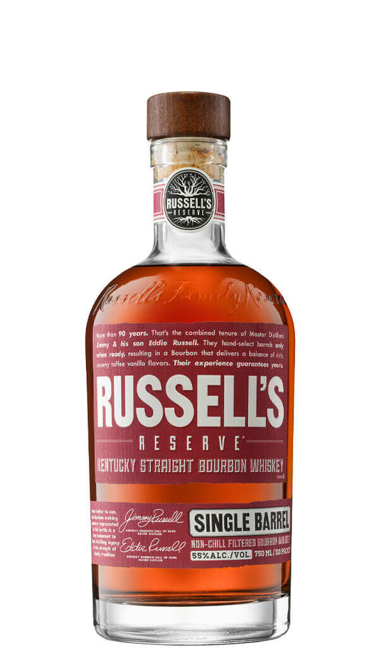 Find out more or buy Russells Reserve Single Barrel Bourbon 750ml online at Wine Sellers Direct - Australia’s independent liquor specialists.