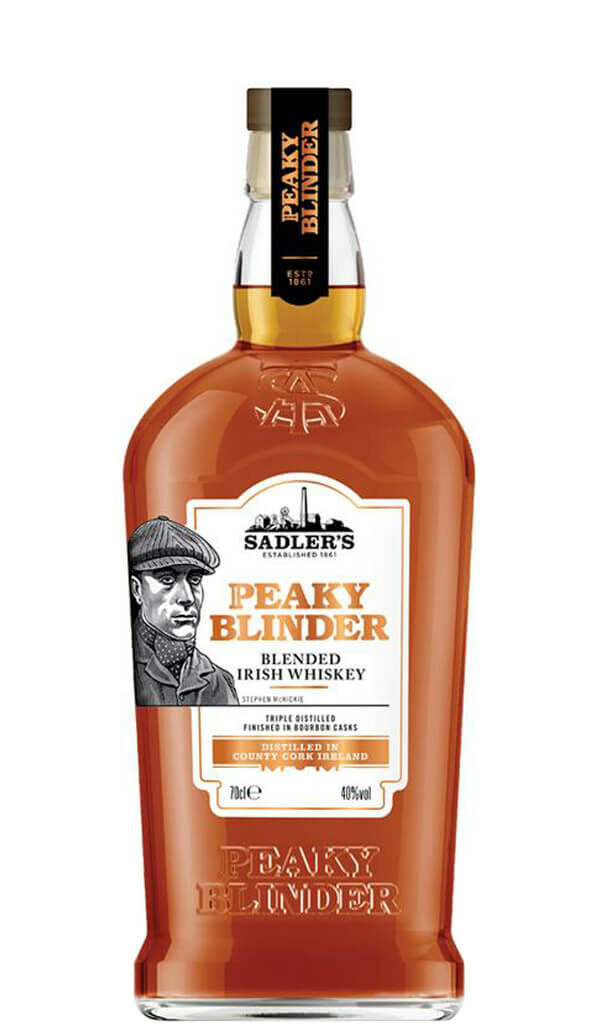 Find out more or buy Sadler’s Peaky Blinder Blended Irish Whiskey 700ml online at Wine Sellers Direct - Australia’s independent liquor specialists.