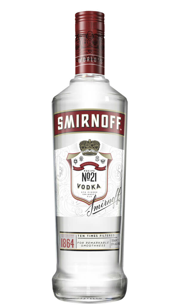 Find out more or buy Smirnoff Red No.21 Vodka 700ml online at Wine Sellers Direct - Australia’s independent liquor specialists.