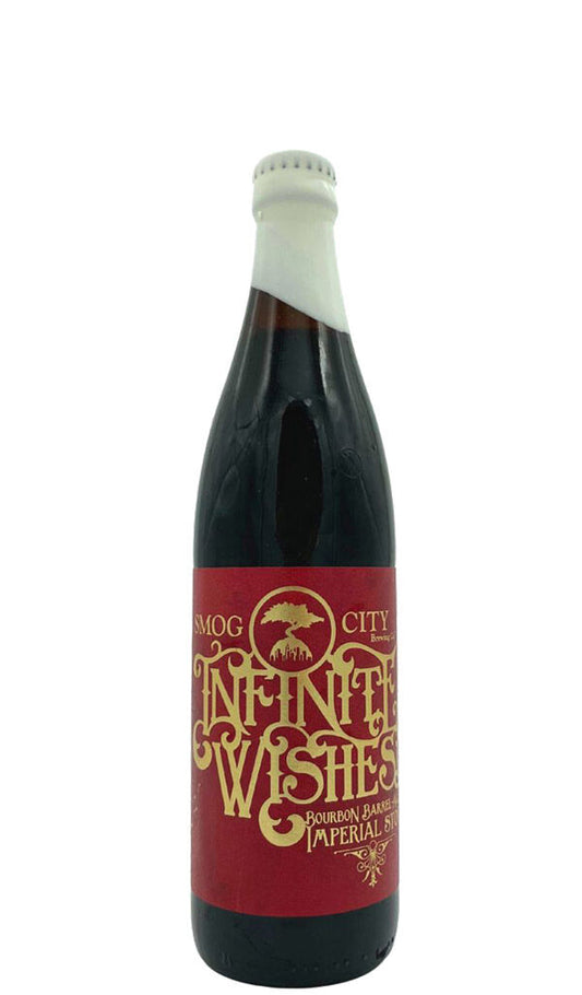 Find out more or buy Smog City Infinite Wishes Bourbon Barrel Aged Imperial Stout 500ml online at Wine Sellers Direct - Australia’s independent liquor specialists.