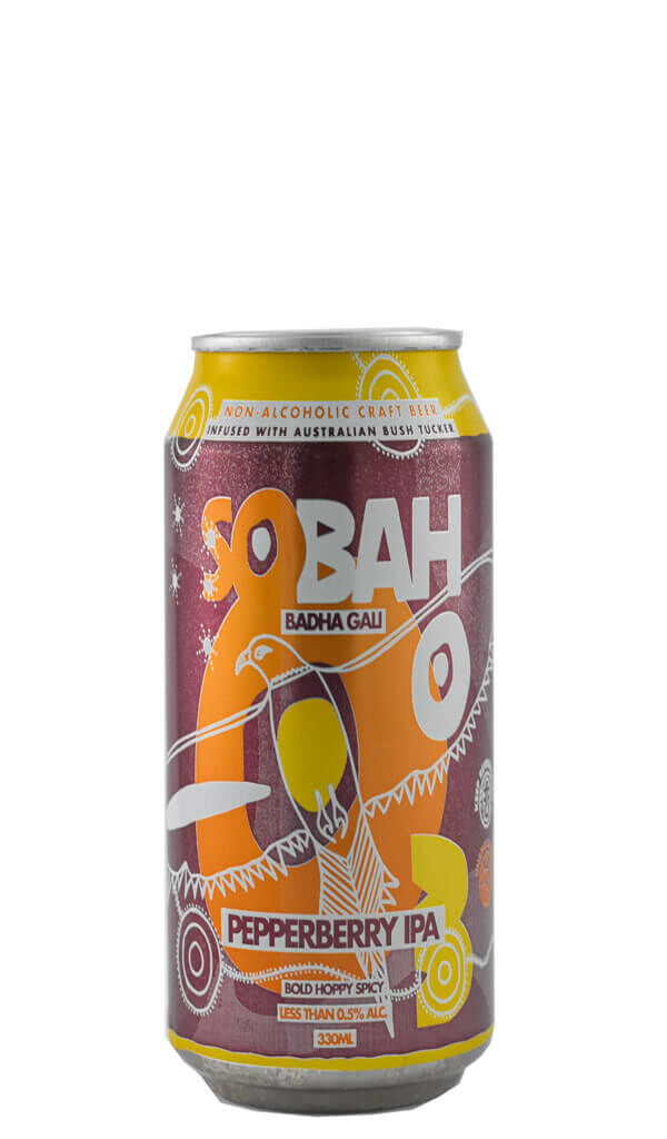 Find out more or buy Sobah Pepperberry IPA Non Alcoholic Craft Beer 330ml online at Wine Sellers Direct - Australia’s independent liquor specialists.