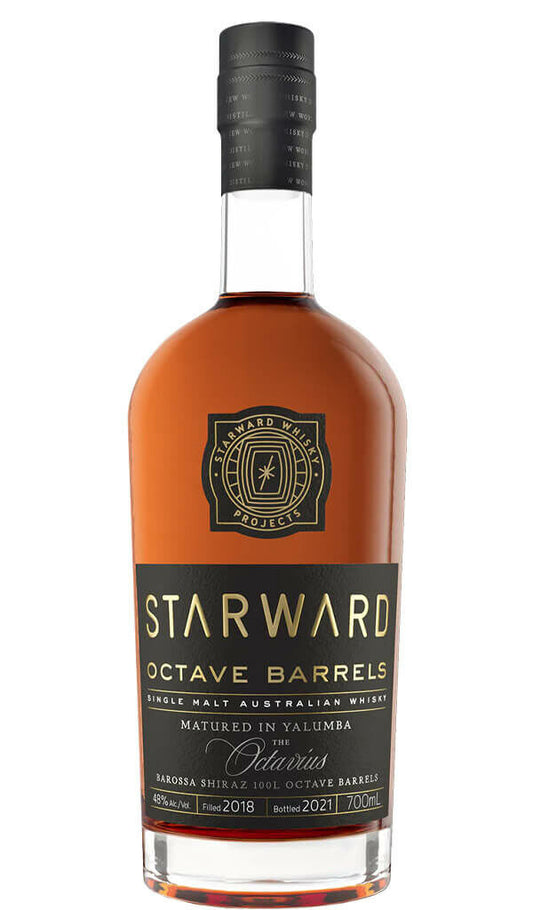 Find out more or buy Starward Octave Barrels Single Malt Australian Whisky 700mL online at Wine Sellers Direct - Australia’s independent liquor specialists.