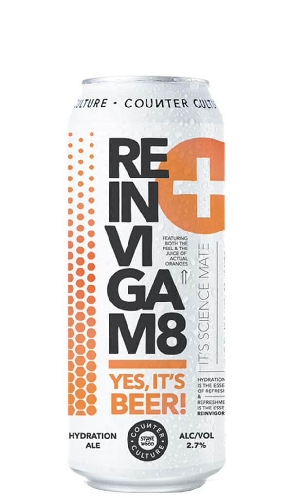 Find out more or buy Stone & Wood 'REINVIGAM8' Counter Culture Hydration Ale 500ml online at Wine Sellers Direct - Australia’s independent liquor specialists.