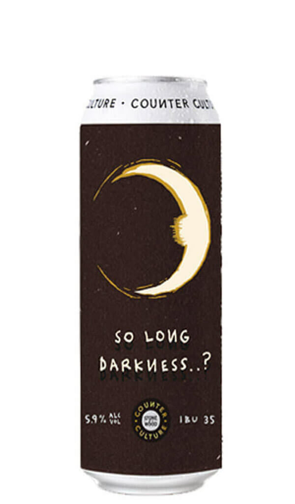 Find out more or buy Stone & Wood Counter Culture So Long Darkness Invisible Stout 500ml online at Wine Sellers Direct - Australia’s independent liquor specialists.