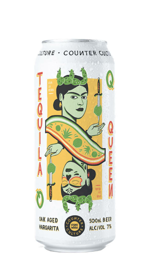 Find out more or buy Stone & Wood Counter Culture Tequila Queen Oak Aged Margarita 500ml online at Wine Sellers Direct - Australia’s independent liquor specialists.