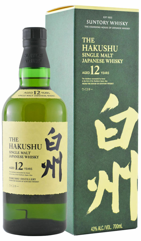 Find out more or buy Suntory Hakushu 12 Year Old 700ml (Japanese Whisky) online at Wine Sellers Direct - Australia’s independent liquor specialists.