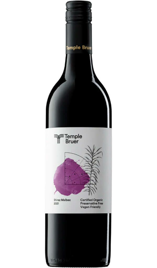 Find out more or buy Temple Bruer Shiraz Malbec 2021 (Preservative Free, Organic & Vegan) online at Wine Sellers Direct - Australia’s independent liquor specialists.