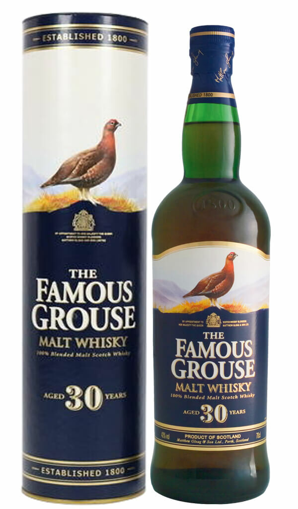 Find out more or buy The Famous Grouse 30 Year Old Whisky online at Wine Sellers Direct - Australia’s independent liquor specialists.