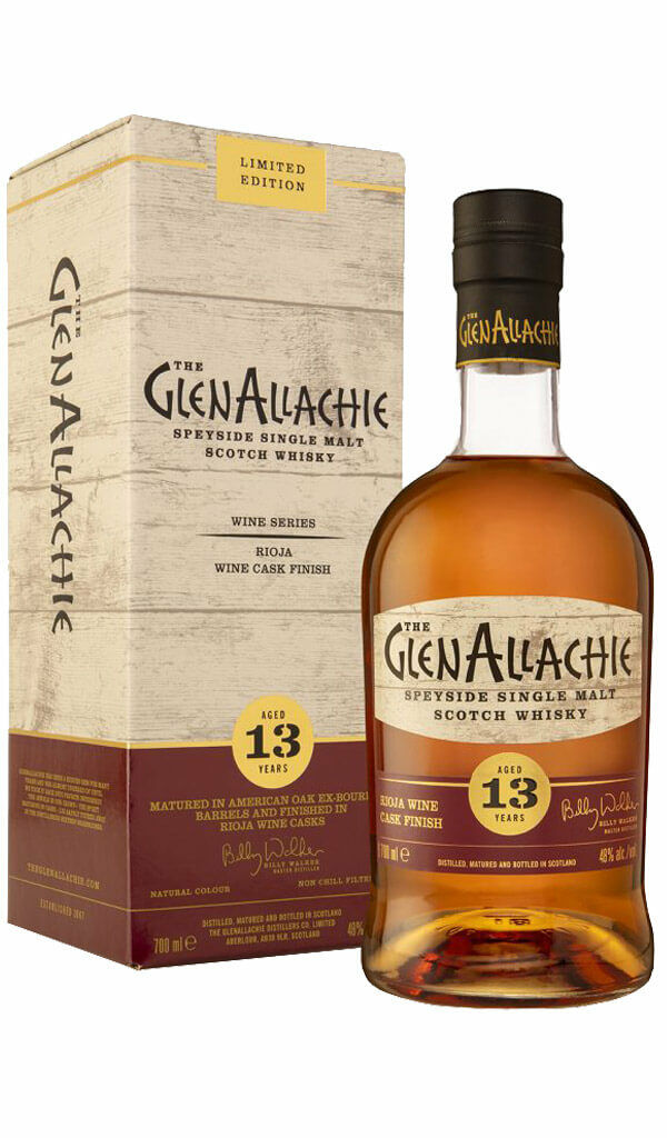 Find out more or buy The GlenAllachie 13 Year Old Rioja Wine Cask Finish 700ml online at Wine Sellers Direct - Australia’s independent liquor specialists.