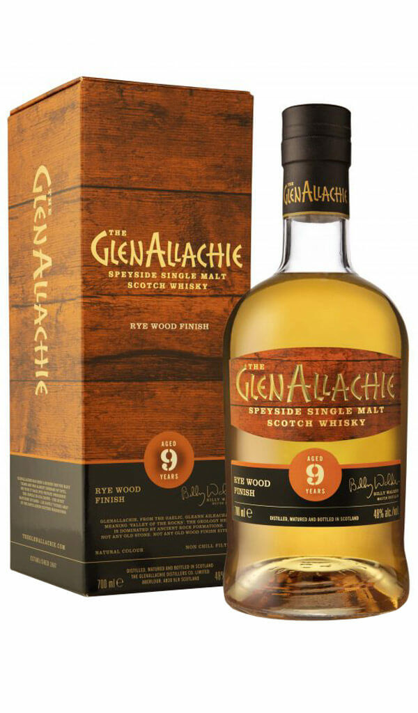Find out more or buy The GlenAllachie Rye Wood Finish 9 Year Old Whisky 700mL online at Wine Sellers Direct - Australia’s independent liquor specialists.