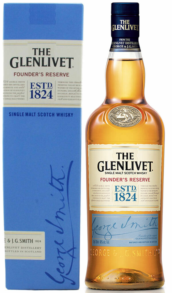 Find out more or buy The Glenlivet Founder's Reserve Single Malt Scotch Whisky 700ml online at Wine Sellers Direct - Australia’s independent liquor specialists.