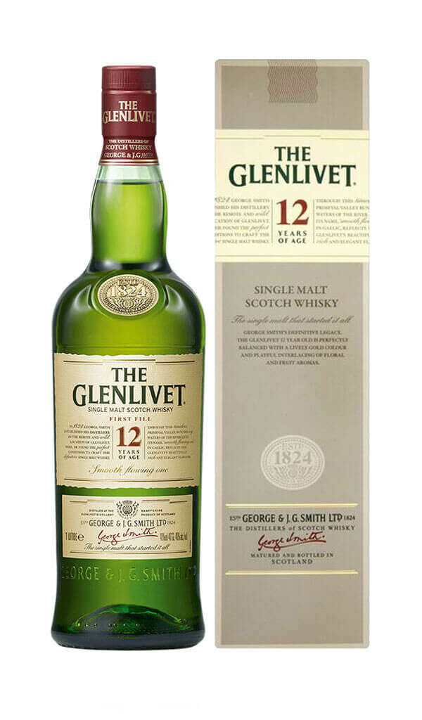 Find out more or buy The Glenlivet 12 Year Old Single Malt 700ml (Scotch Whisky) online at Wine Sellers Direct - Australia’s independent liquor specialists.