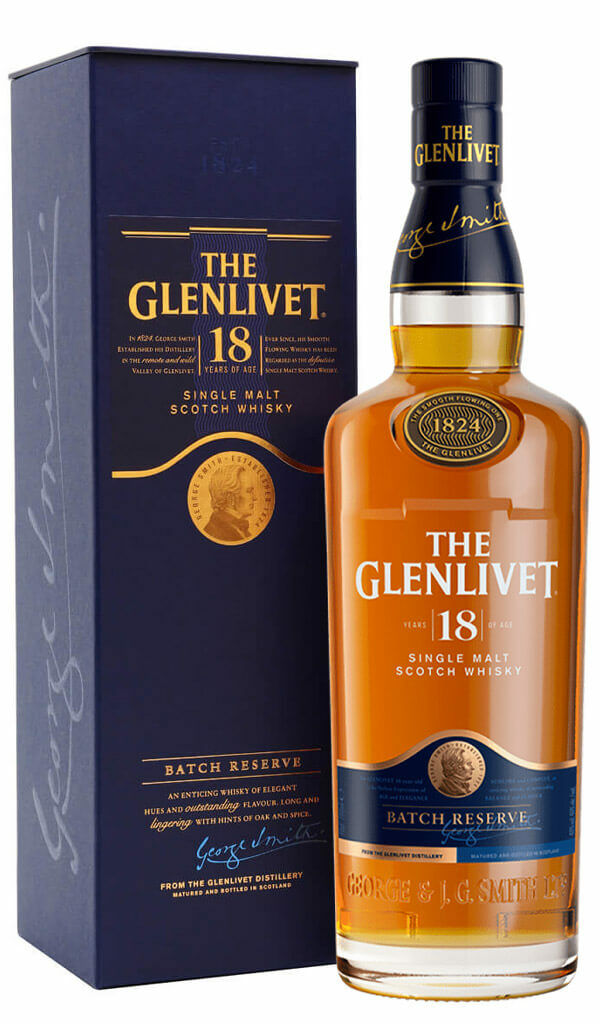 Find out more or buy The Glenlivet 18 Year Old Single Malt 700ml (Scotch Whisky) online at Wine Sellers Direct - Australia’s independent liquor specialists.