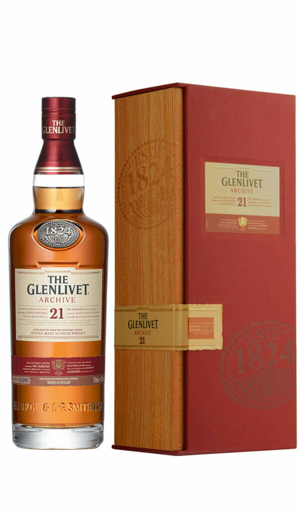 Find out more or buy The Glenlivet 21 Year Old Archive Single Malt 700ml online at Wine Sellers Direct - Australia’s independent liquor specialists.