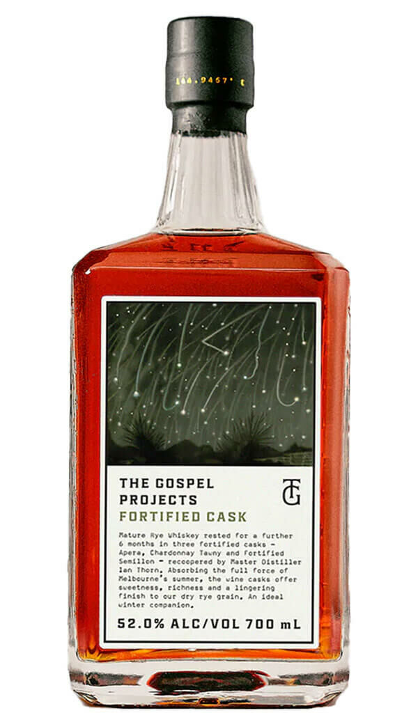 Find out more or buy The Gospel Projects Fortified Cask 700ml (Australian) online at Wine Sellers Direct - Australia’s independent liquor specialists.