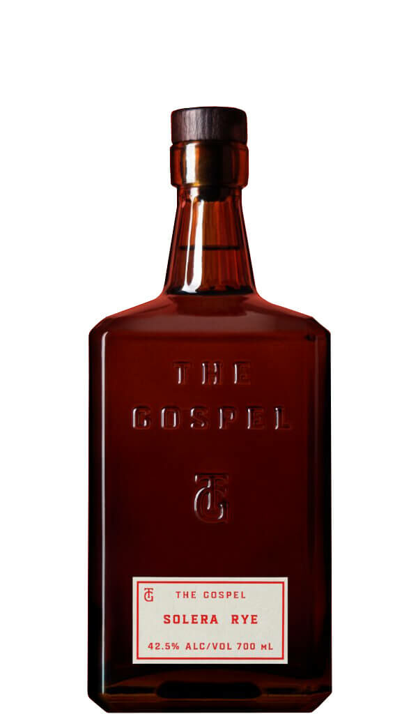 Find out more or buy The Gospel Solera Rye Whiskey 700ml (Australian) online at Wine Sellers Direct - Australia’s independent liquor specialists.