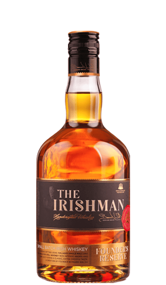 Find out more or buy The Irishman Founders Reserve Irish Whiskey 700ml online at Wine Sellers Direct - Australia’s independent liquor specialists.